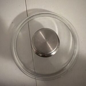 BergHOFF 7 Inch Glass Dome Cookware Lid with Stainless Steel Knob 2212010